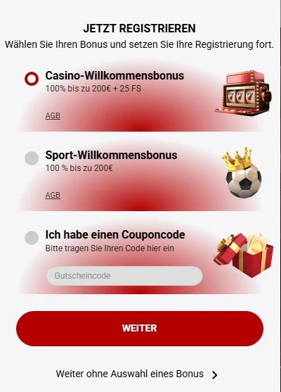 Dachbet Casino anmelden - Jetzt registrieren und Bonus erhalten